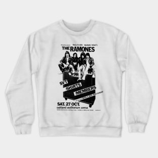 The Ramones Punk Flyer Crewneck Sweatshirt